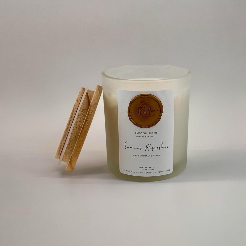 Blissful Home single wick candle
